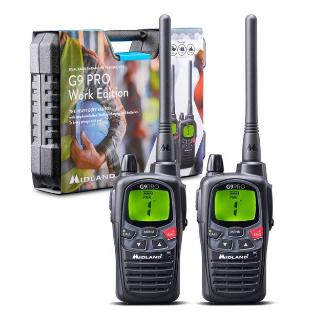 Midland G9 Pro Work Edition Two-Way Radio Set