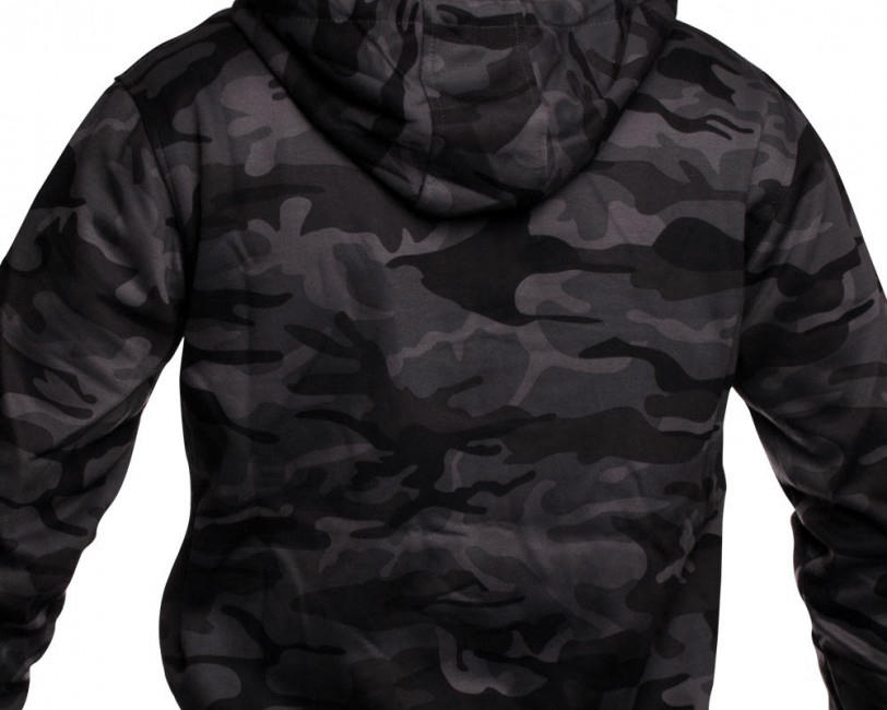 O&T High Zipper суитшърт, маскировъчна сива