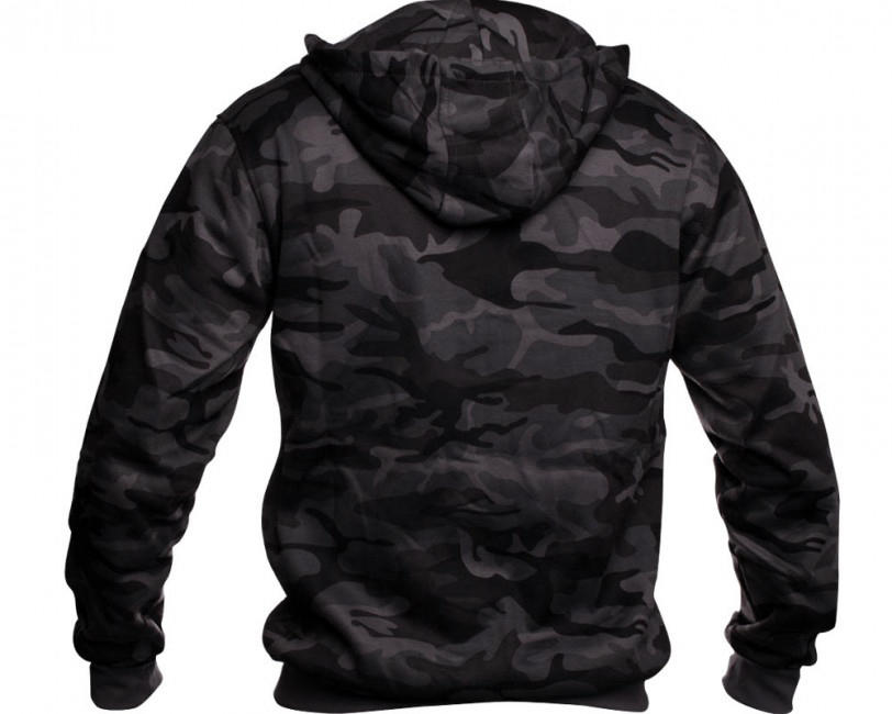 O&T High Zipper суитшърт, маскировъчна сива