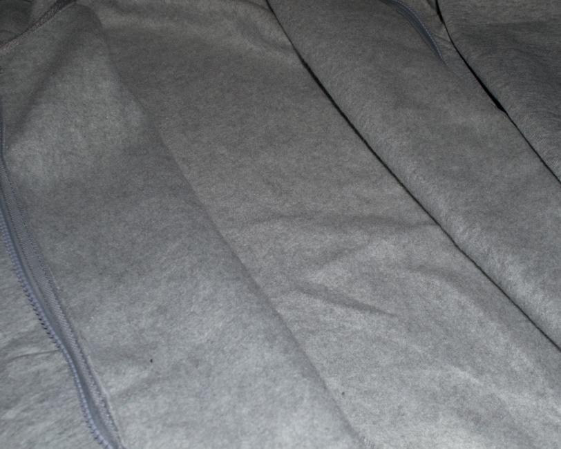 O&T Paulo High Zipper суитшърт, сива