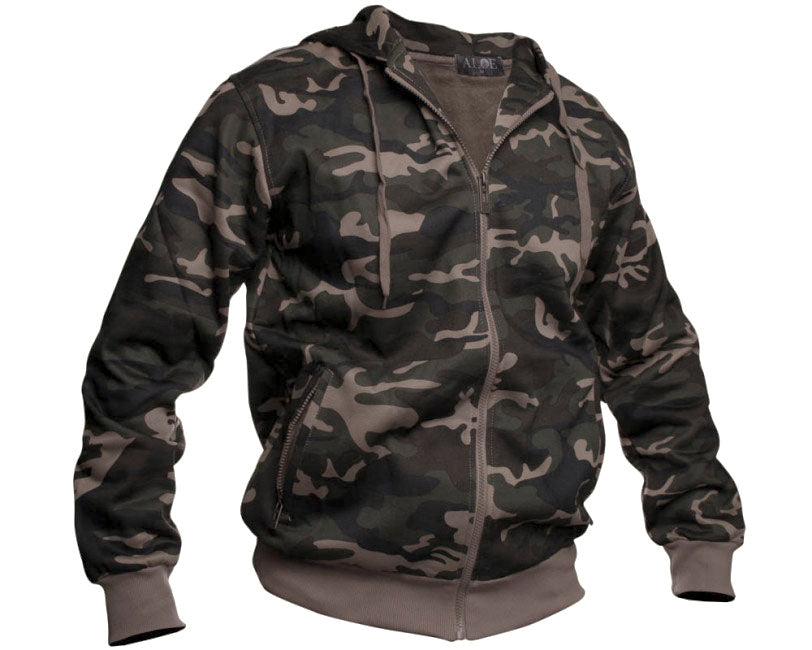 O&T AloeStar High Zipper суитшърт, маслинено зелен