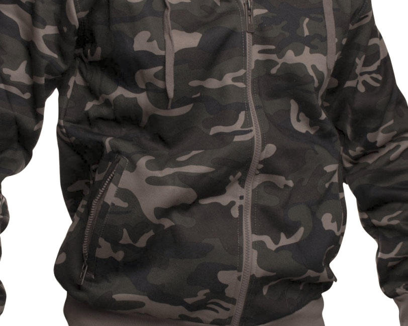 O&T AloeStar High Zipper суитшърт, маслинено зелен