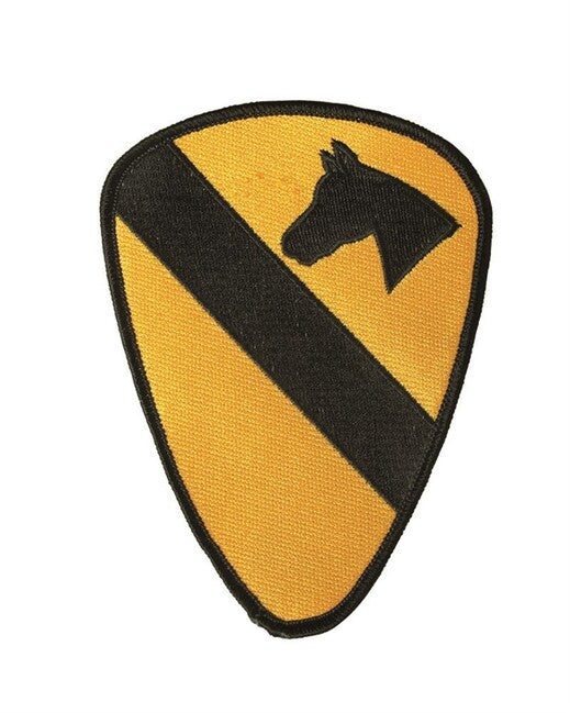 Mil-Tec американска текстилна нашивка "1ST CAVALRY