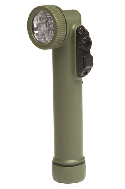 Mil-Tec Army 6 LED фенер 16cm, маслинен
