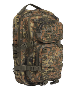 Mil-Tec US Assault Small Laser Cut σακίδιο πλάτης, flecktarn, 20L