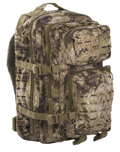 Mil-Tec US Assault Σακίδιο πλάτης Laser Cut, Mandra tan, 36L