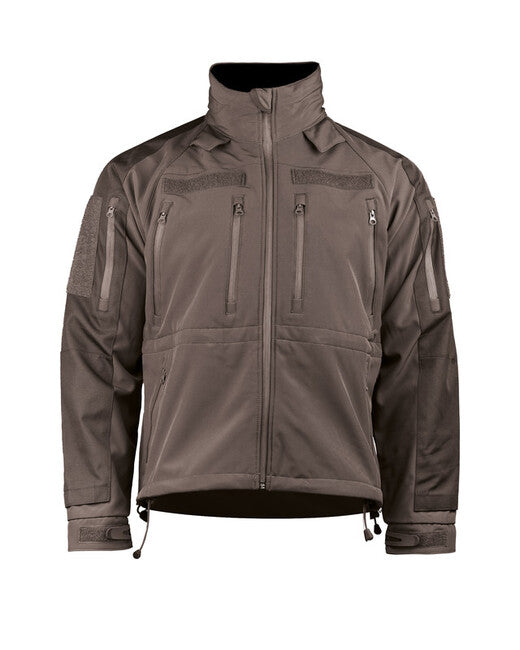 Mil-Tec SOFTSHELL PLUS софтшел яке, черно