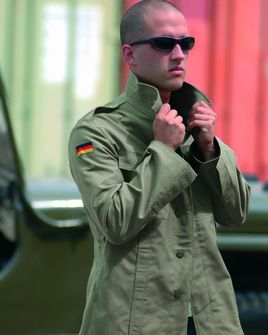 Mil-Tec BW молескин originál moleskinjacke яке, маслинено