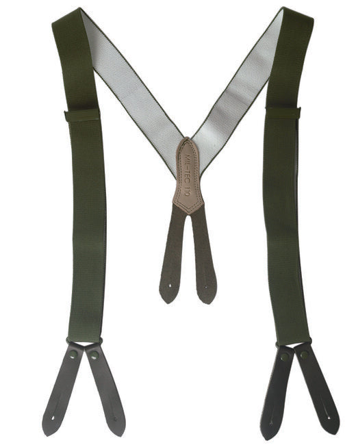 Mil-Tec BW тиранти, маслинени, 110 см
