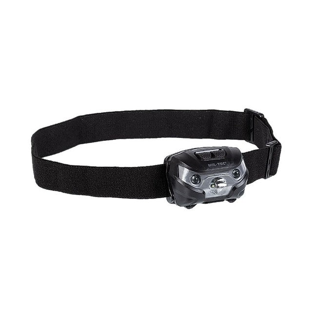Mil-Tec LED фенер за глава CREE XPE, черна