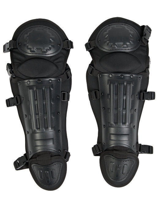 Mil-Tec щитници за крака за полиция, черни