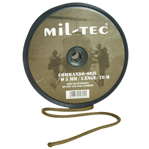 Mil-Tec COYOTE COMMANDO въже 5 mm, 70 m