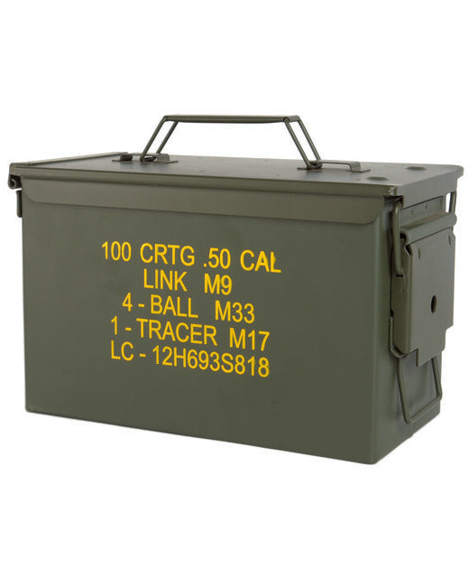 Mil-Tec AMMO US M2A1 кутия за мунициа кал.50, маслинена