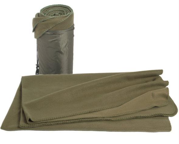 Mil-Tec Poly-Fleece одеяло, 200x150 см, маслинено
