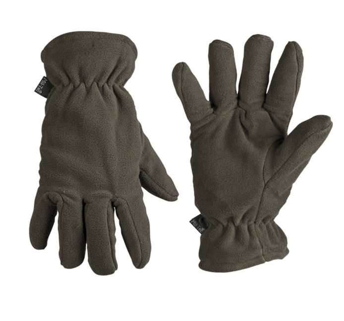 Mil-Tec Thinsulate™ флисови ръкавици, маслинени