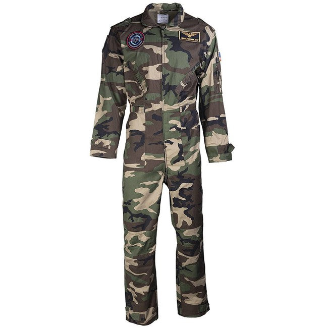 Mil-Tec Flight детски kombinezon с нашивки overall