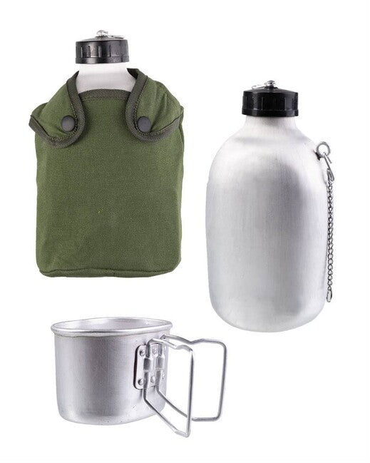 Mil-Tec френска канче с чаша и капак 1,3L