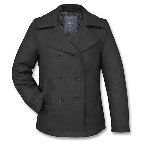 Mil-Tec US PEA COAT вълнен кабат, черен