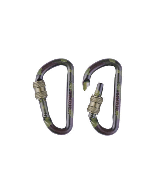 Mil-Tec тактически карабина за закрепване 60 mm, горска, чифт