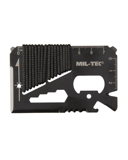 Mil-Tec карта за оцеляване с паракорд и калъф