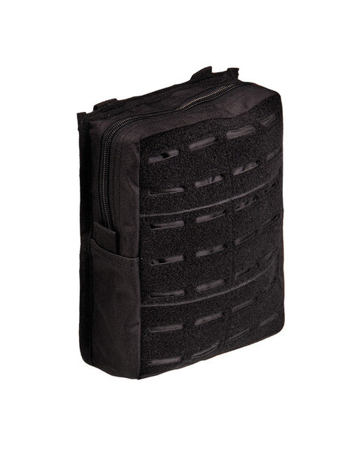 Mil-Tec лазерно изрязване Molle мултифункционален калъф голям, черен