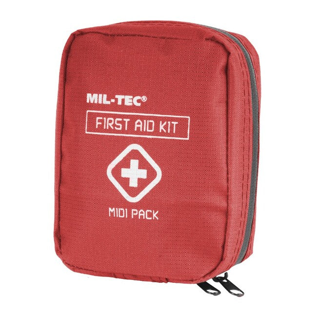 Mil-Tec First Aid Kit Midi лекарничка, червена