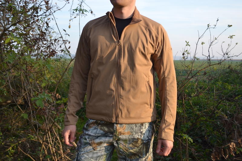 Mil-Tec лайт SoftShell трислойна лека яке, койот