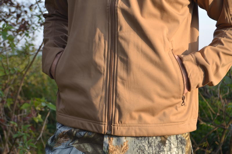 Mil-Tec лайт SoftShell трислойна лека яке, койот