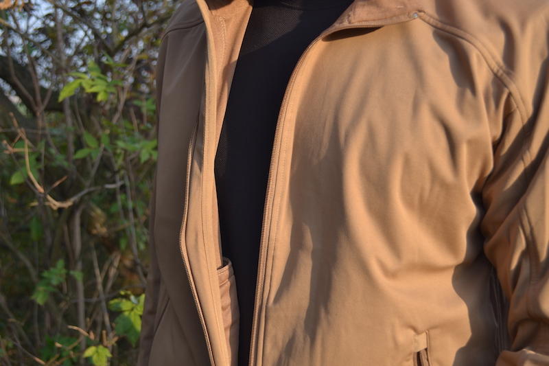 Mil-Tec лайт SoftShell трислойна лека яке, койот