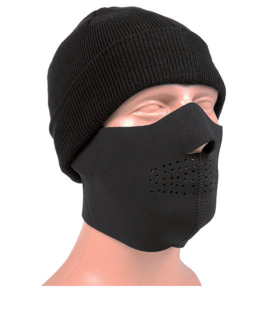 Mil-Tec маска за лице неопрен 3mm, черна
