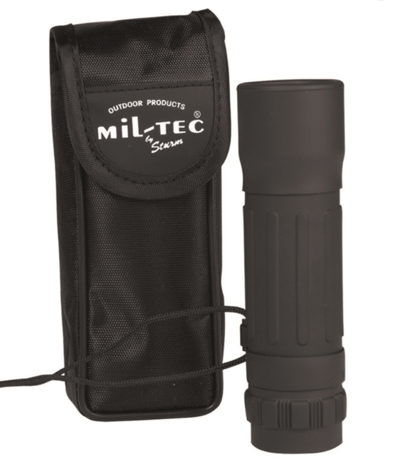 Mil-Tec монокуляр 10x25, черен