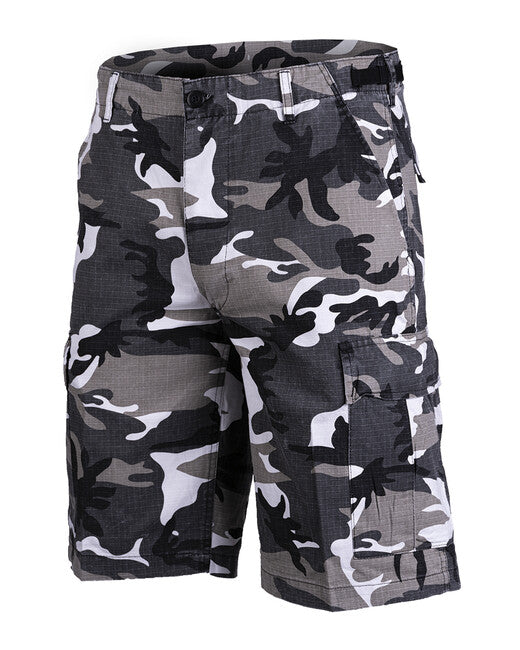 Mil-Tec BDU Shorts Rip-Stop Urban Prewashed