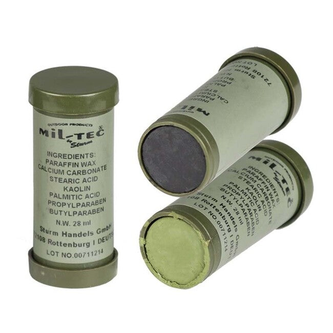 Mil-Tec боя за лице камуфлаж OD-черна