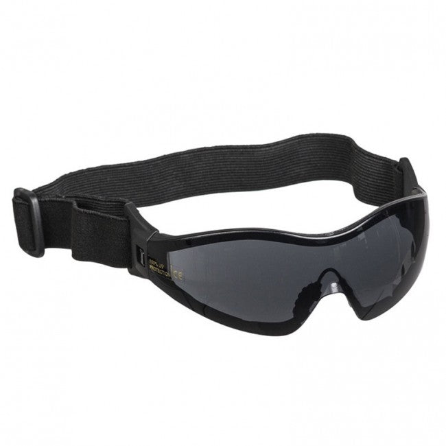 Mil-Tec Para Smoke safety glasses, black