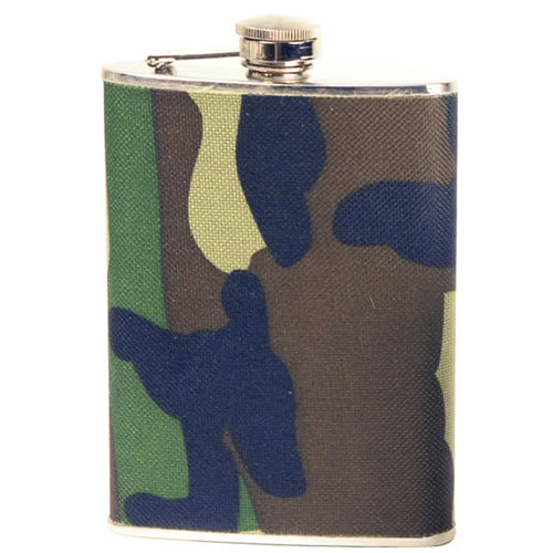 Mil-Tec плоска бутилка Woodland съдържание 8oz./220 ml