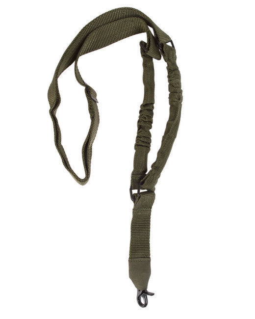 Mil-Tec BUNGEE 1-точков тактически оръжеен колан, маслинен