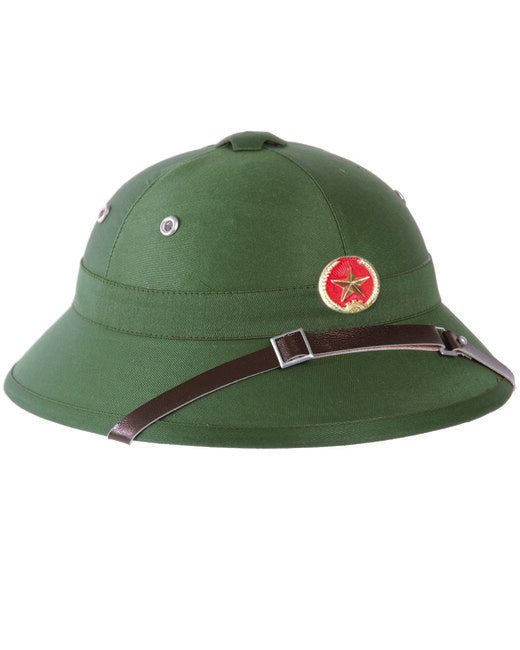 Mil-Tec VIETCONG TROPIC каска с нашивка, маслинена