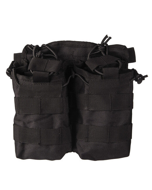 Mil-Tec калъф за пълнител двоен M4/M16, черен