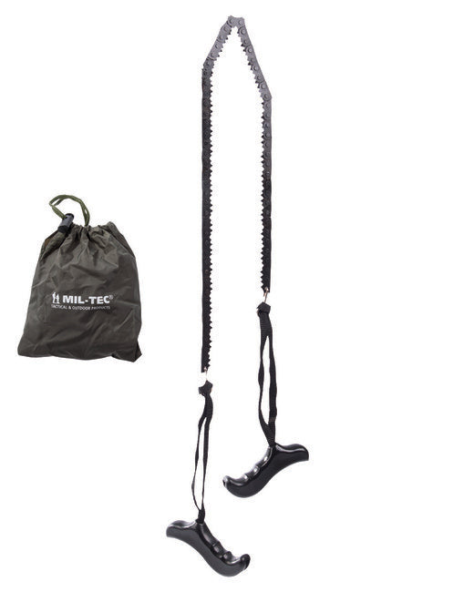 Mil-Tec верижна пила с дръжки и калъф, 73cm