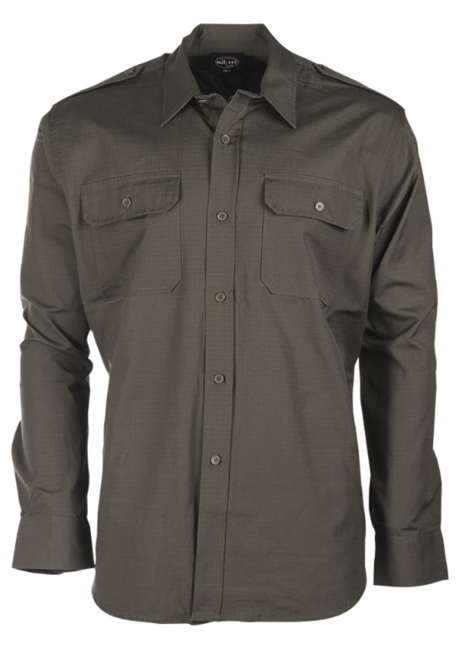 Mil-Tec риза Ripstop с дълги ръкави