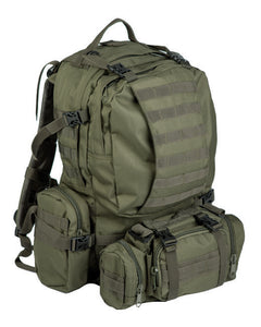 Mil-Tec DEFENSE MODULAR раница с чантичка за кръста, маслинена