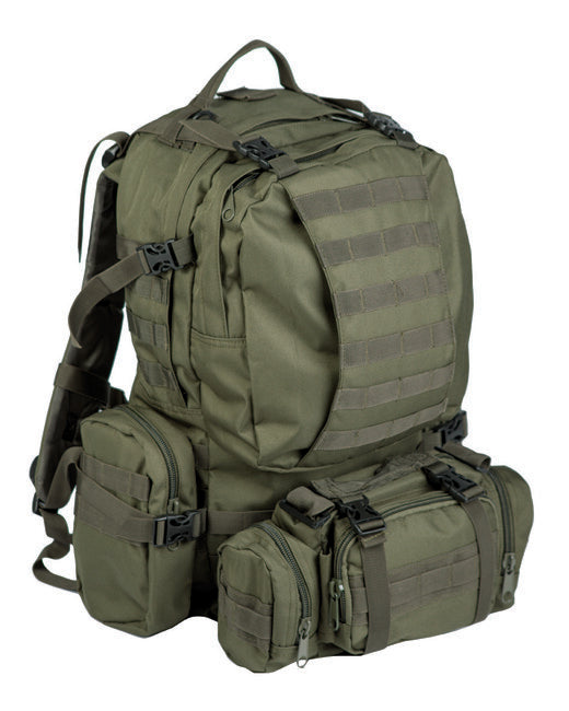 Mil-Tec DEFENSE MODULAR раница с чантичка за кръста, маслинена
