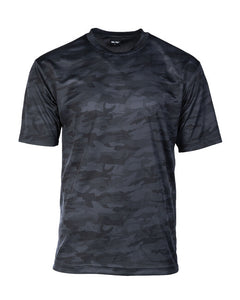 Mil-Tec Μπλουζάκι Ταχείας Στέγνωσης, dark camo