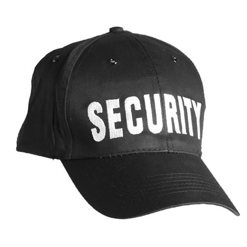 Mil-Tec SECURITY шапка с козирка, черна