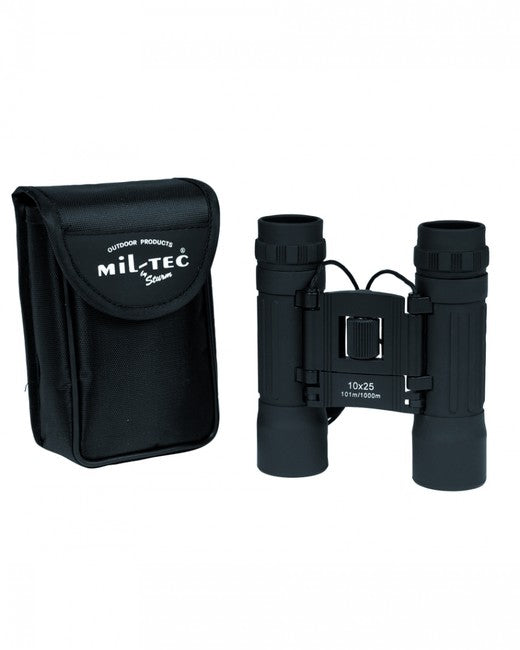 Mil-Tec сгъваем телескоп 10x25, черен