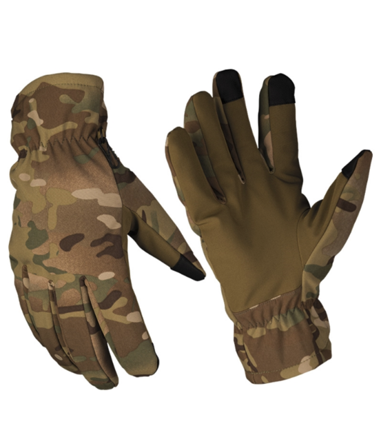 Mil-Tec Thinsulate™ софтшел ръкавици, мултитарн