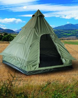 Mil-Tec палатка "TIPI" конусна за 4 лица, зелена