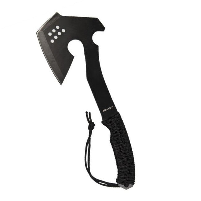 Mil-Tec Tactical паракорд брадва, черна, 36 см