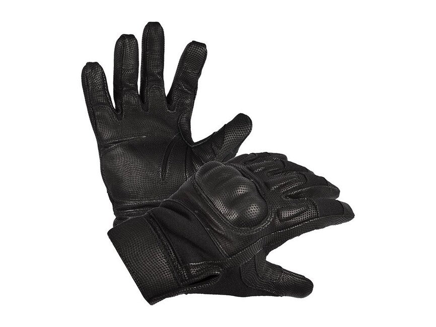 Mil-Tec Action Nomex® мъжки тактически ръкавици със защита на ставите, черни