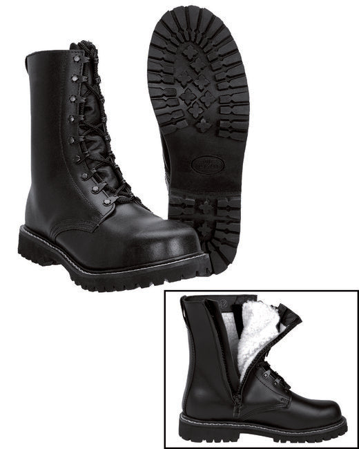 Mil-Tec BW PILOT ботуши с кожух, черни